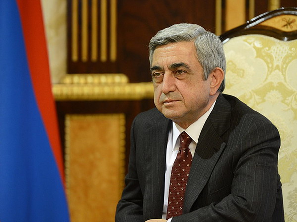 Սերժ Սարգսյանը շնորհավորել է Ռումինիայի նախագահին

