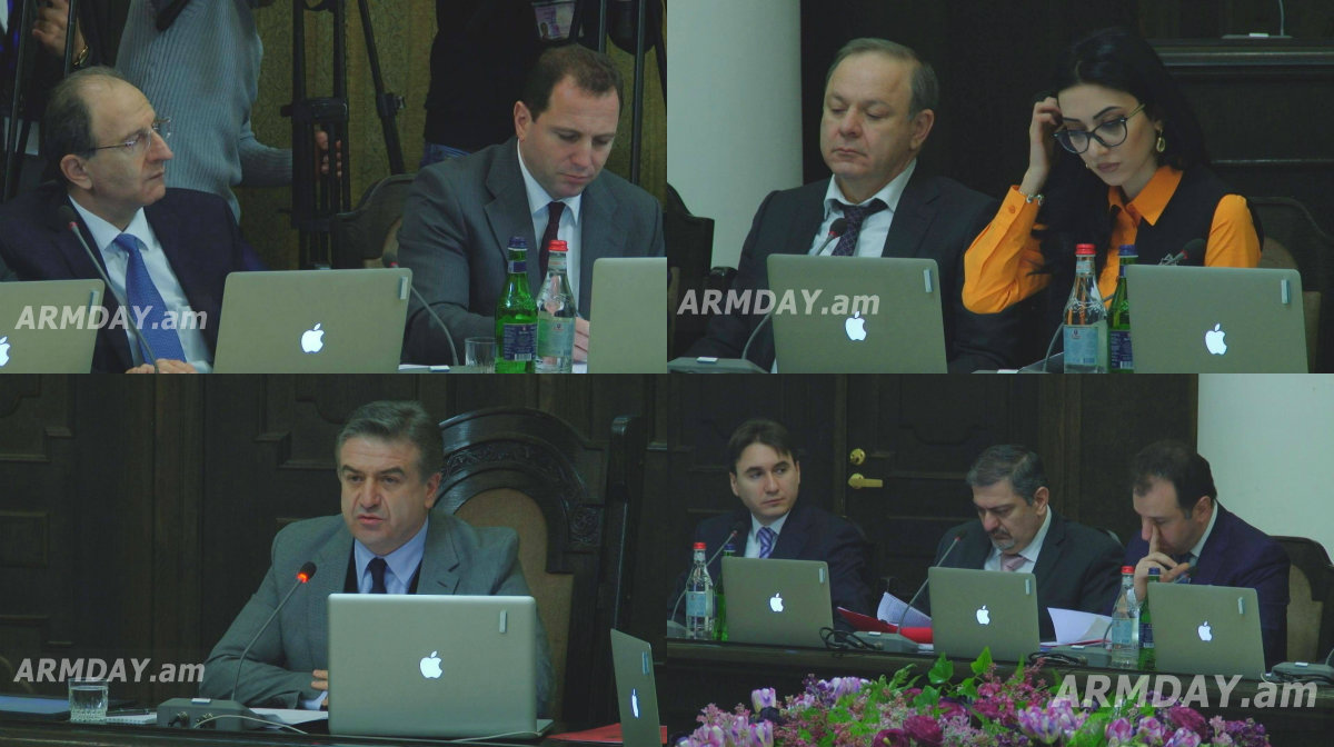 ՀՀ Կառավարության նիստը` լուսանկարներով