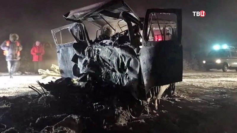 Յակուտիայում խոշոր ավտովթարից այրվել են երկու մեքենաները. զոհվել է 9 մարդ
