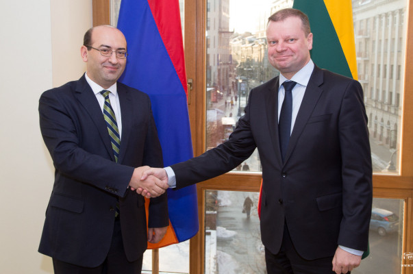 Լիտվայում ՀՀ դեսպանը երկրի վարչապետի հետ քննարկել է ՀՀ-ԵՄ նոր շրջանակային համաձայնագրի շուրջ ընթացող բանակցությունները