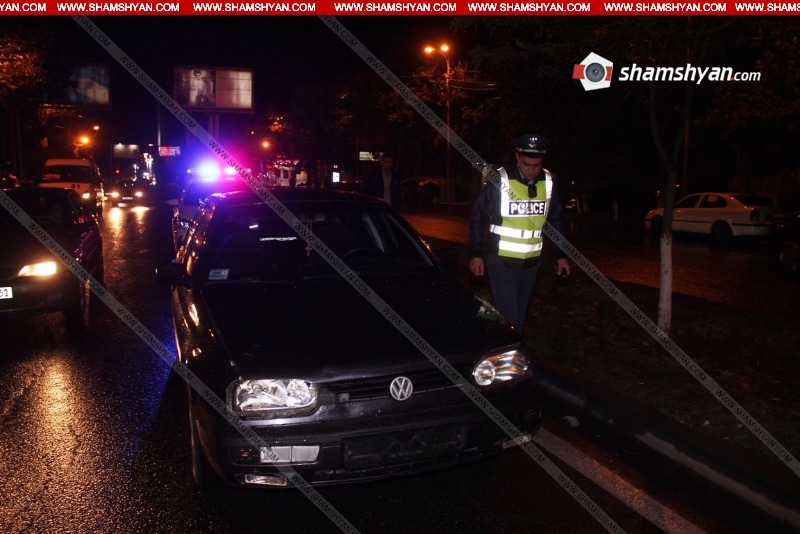 Երևանում 38-ամյա վարորդը վրաերթի է ենթարկել փողոցը չթույլատրելի հատվածով հատող հետիոտնի
