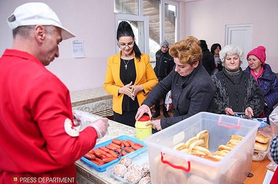 Նորք-Մարաշ վարչական շրջանում բարեգործական ճաշարան է բացվել