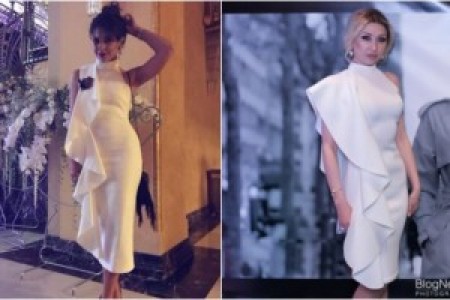 Սիրուշոյի և Քրիստինե Պեպելյանի հայտնի զգեստը՝ այս անգամ երրորդ երգչուհու հագին (լուսանկարներ)