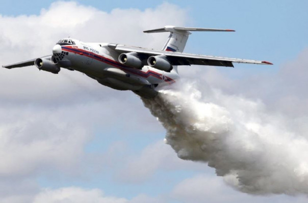 ՌԴ «ԻԼ-76» ինքնաթիռը Խոսրովի անտառում հետմարման աշխատանք է իրականացնում՝ 12-րդ թռիչքով
