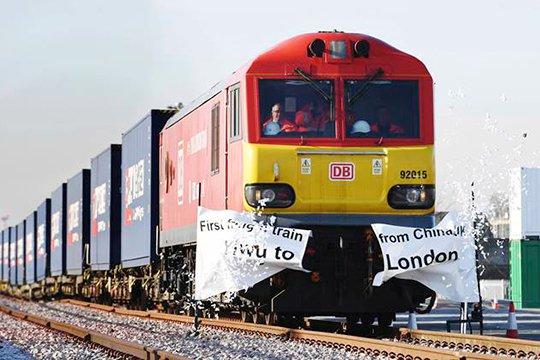 Չինաստանից առաջին բեռնատար գնացքը Ռուսաստանի տարածքով հասել է Լոնդոն