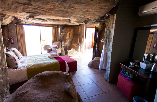 Քարանձավային հյուրանոց` Հարավային Աֆրիկայում(լուսանկարներ)