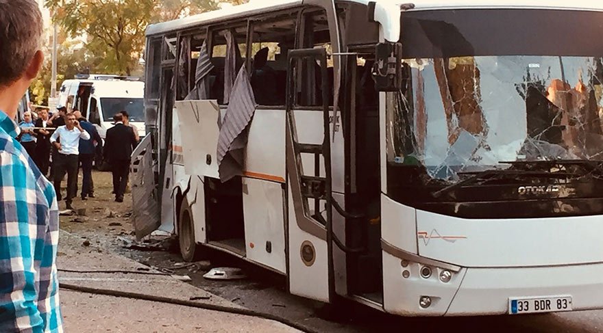 Թուրքիայում պայթեցվել է ոստիկանական ավտոբուս