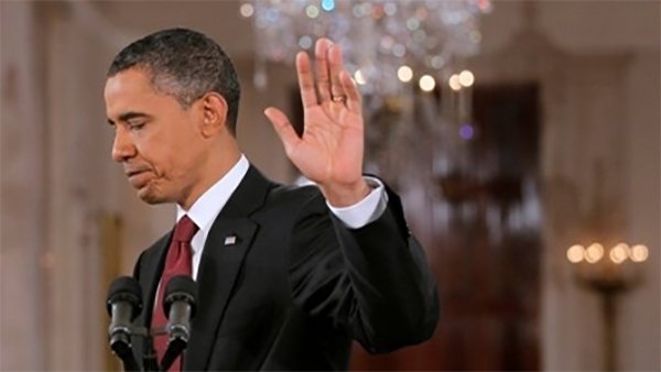 Օբաման լքել է ԱՄՆ նախագահի կաբինետը (տեսանյութ)