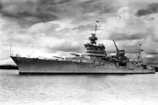 Խաղաղ օվկիանոսում հայտնաբերվել է 1945 թվականին խորտակված «Ինդիանապոլիս» հածանավը
