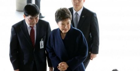 Հարավային Կորեայի պաշտոնազրկված նախագահը ներկայացել է դատախազություն