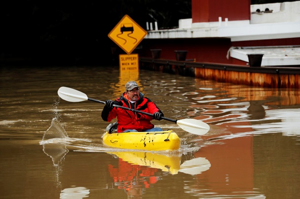 Կալիֆորնիայում ջրհեղեղների պատճառով որոշ շրջանների բնակիչներ տարհանվել են
