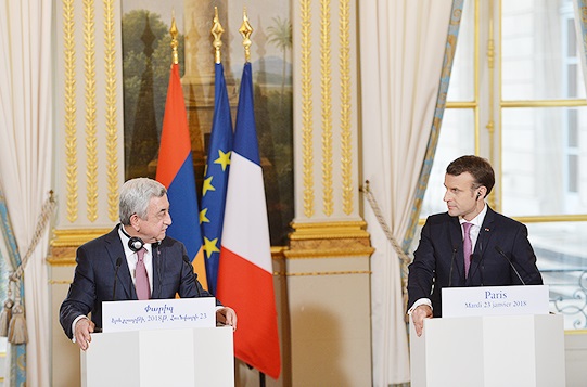 Ֆրանսիայի նախագահը հոկտեմբերին կայցելի Հայաստան` մասնակցելու Ֆրանկոֆոնիայի գագաթնաժողովին