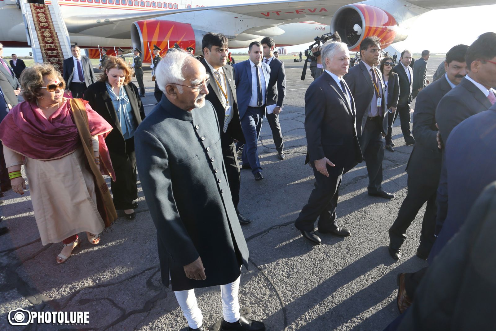 Հնդկաստանի փոխնախագահ Համիդ Անսարին քիչ առաջ ժամանել է Երևան