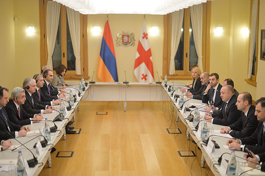 Թբիլիսում կայացել են հայ-վրացական բարձր մակարդակի բանակցությունները