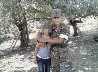 Զոհված զինծառոյղ Մհեր Արզումանյանի լուսանկարները