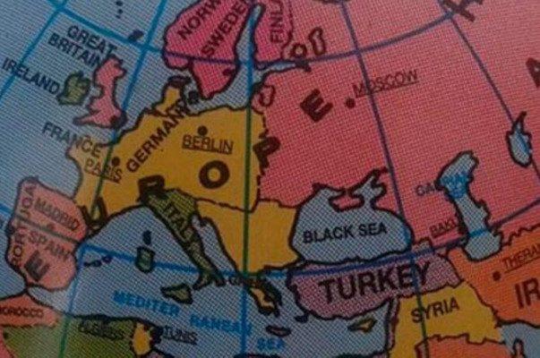 Գերմանական արտադրության քարտեզի վրա Լեհաստանը գոյություն չի ունեցել
