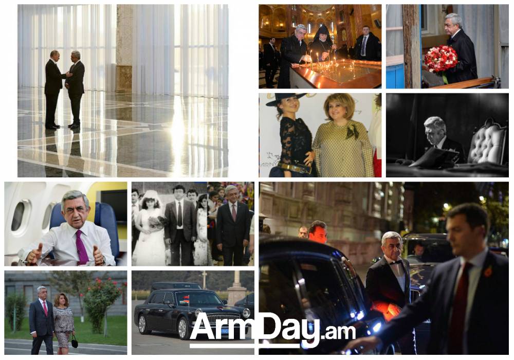 Սերժ Սարգսյանի նախագահության 5 տարիները բացառիկ  լուսանկարներով