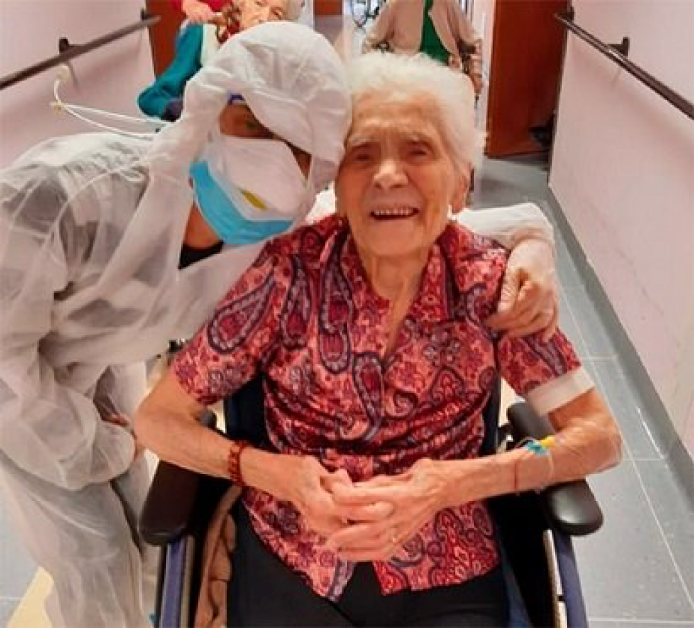 Daily Mail. Իտալիայում 104-ամյա կինը բուժվել է կորոնավիրուսից