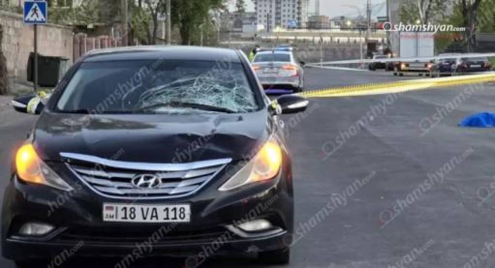 Երևանում 25-ամյա վարորդը «Hyundai»-ով վրաերթի է ենթարկել հետիոտնին․ նա տեղում մահացել է․ shamshyan