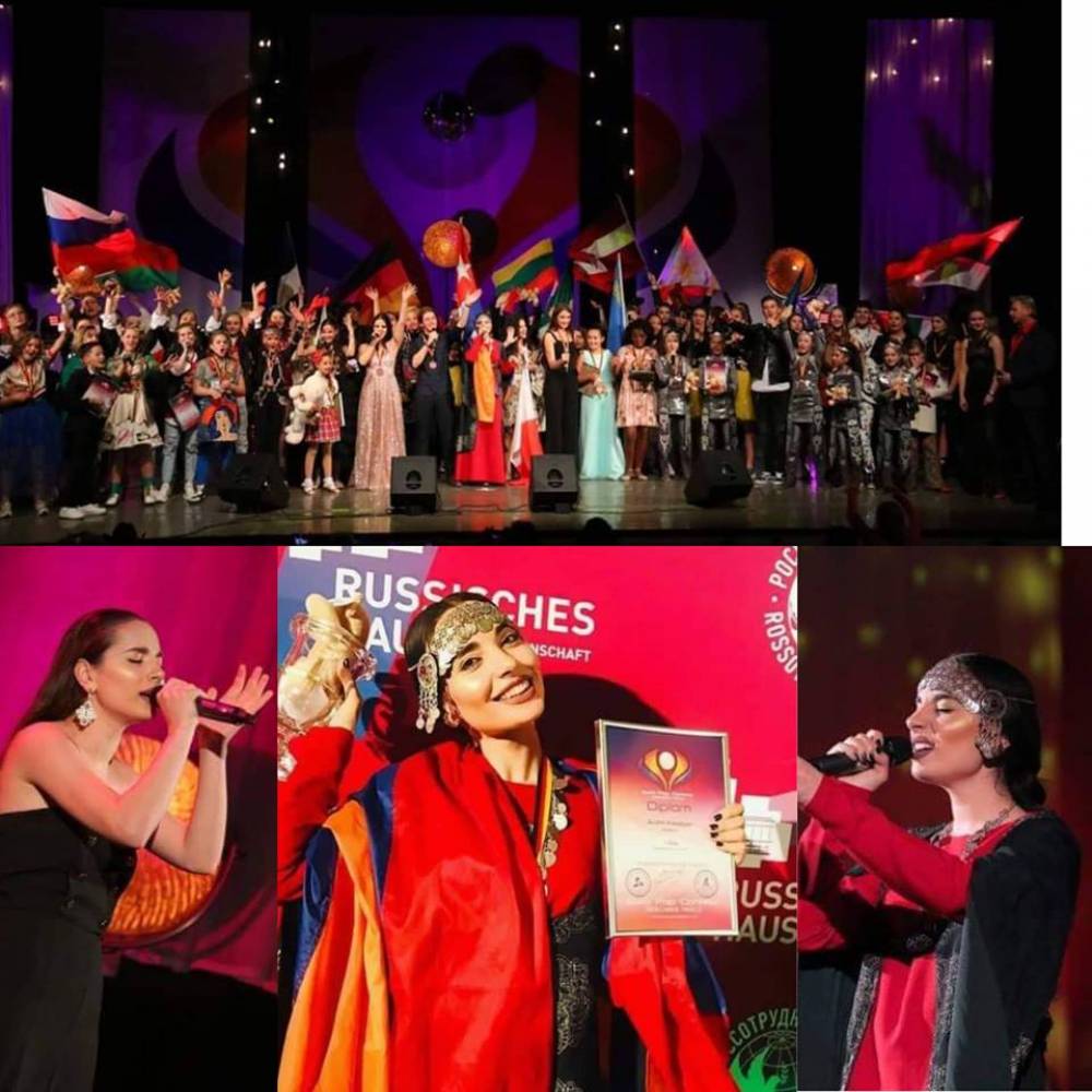 Հայ երգչուհին Գերմանիայում  հաղթանակած ծածանել է հայկական դրոշը