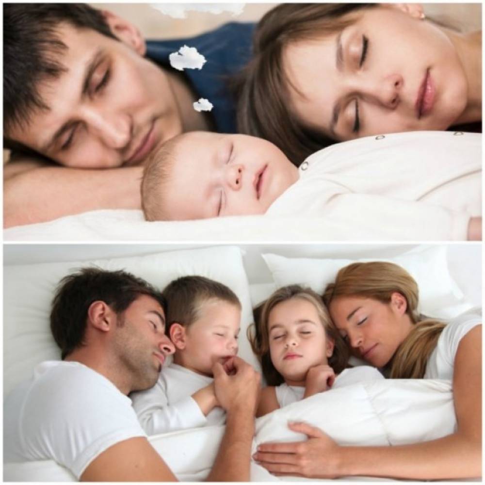 Համատեղ քուն երեխայի հետ. ճի՞շտ է, թե՞ սխալ