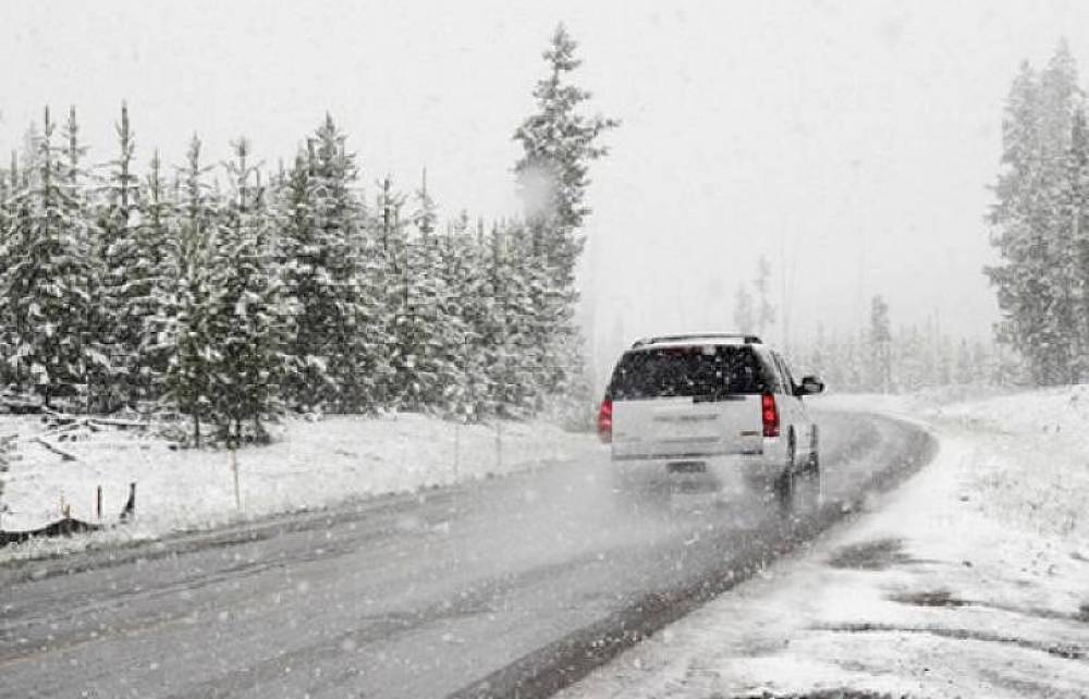 ՀՀ մի շարք շրջաններում ձյուն է տեղում, Լանջիկ-Մաստարա ավտոճանապարհին մերկասառույց է