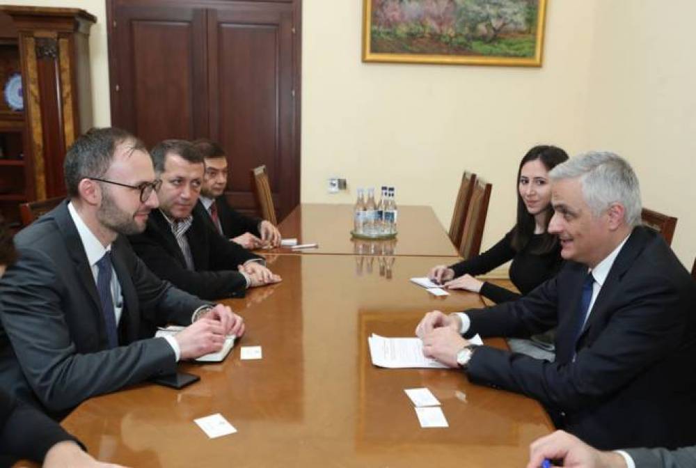Եվրոպական ներդրումային բանկի փոխնախագահը կայցելի Հայաստան. փոխվարչապետ Գրիգորյանն ընդունել է ԵՆԲ պատվիրակությանը