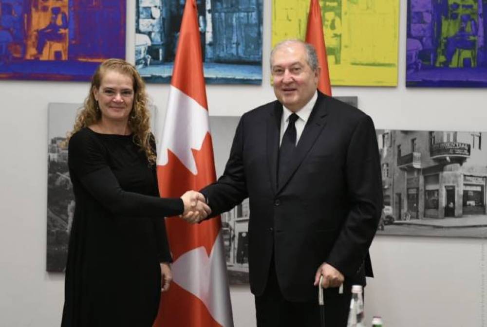 ՀՀ նախագահը Կանադայի գեներալ-նահանգապետին հրավիրել է Հայաստան