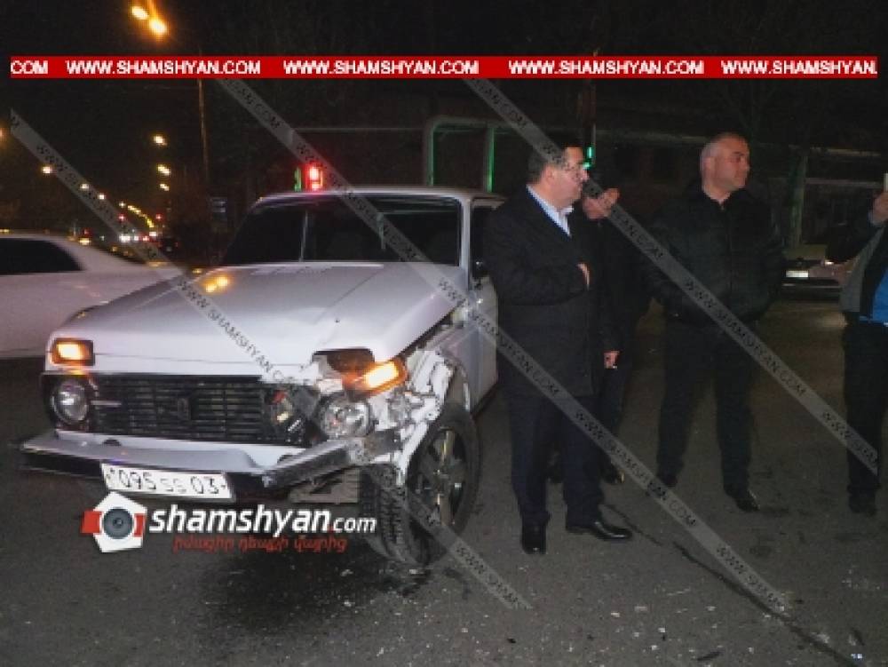 Երևանում վթարի է ենթարկվել «Վարդաշեն» քրեակատարողական հիմնարկի պետը