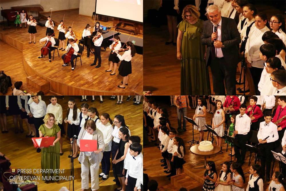 Տոնական համերգ՝ նվիրված Ալեքսեյ Հեքիմյանի անվան երաժշտական դպրոցի հիմնադրման 35-ամյակին