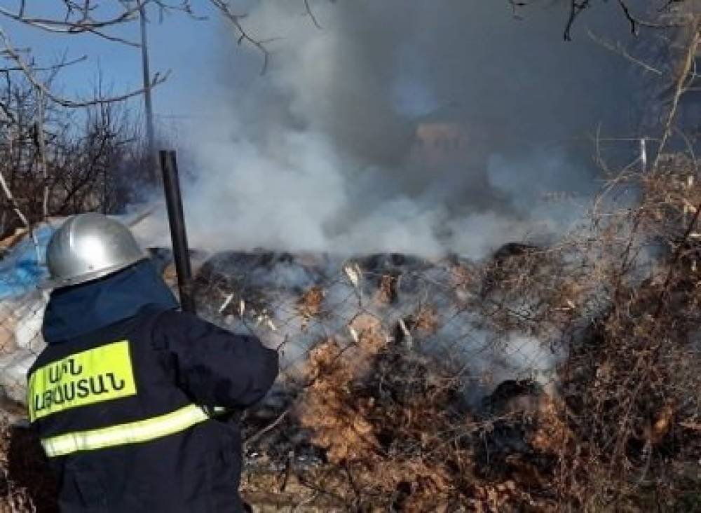 ՀՀ ԱԻՆ-ի հսկողությամբ Երեւանում այրվել է 30 հեկտար խոտածածկ տարածք