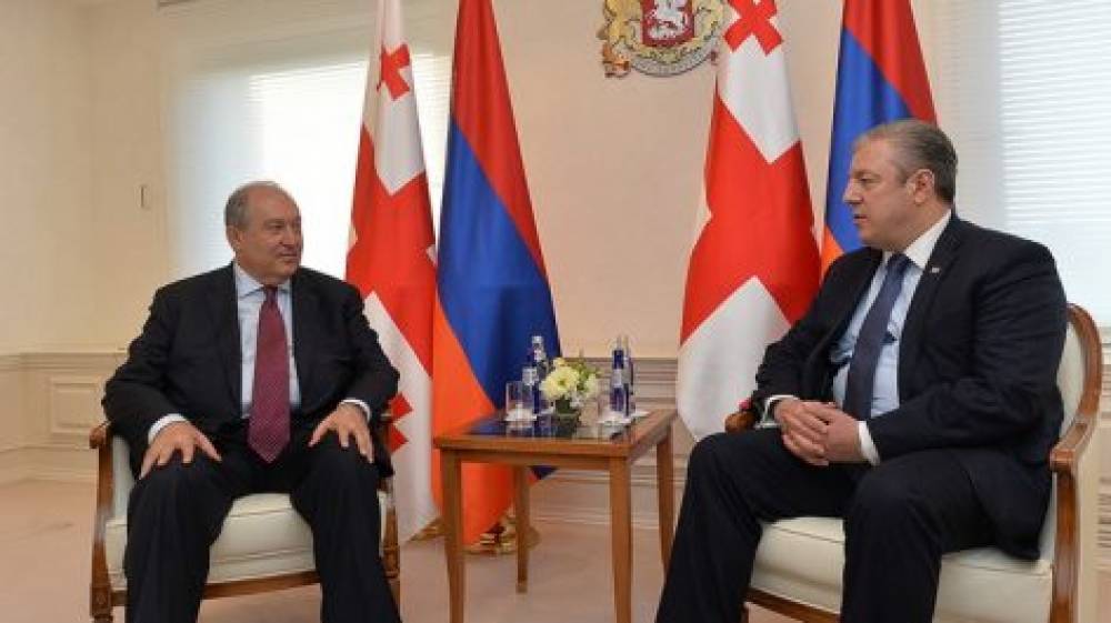 Արմեն Սարգսյանն առանձնազրույց է ունեցել Վրաստանի վարչապետ Գեորգի Կվիրիկաշվիլիի հետ