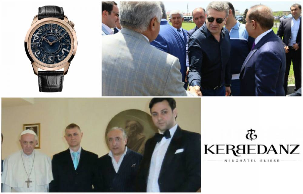 Ինչ ժամացույց է նվեր ստացել Հռոմի Պապը Կարեն Կարապետյանին պատկանող Kerbedanz   ընկերությունից (լուսանկարներ)