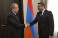 Արմեն Սարգսյանն ընդունել է Սիրիայի արտակարգ և լիազոր դեսպանին