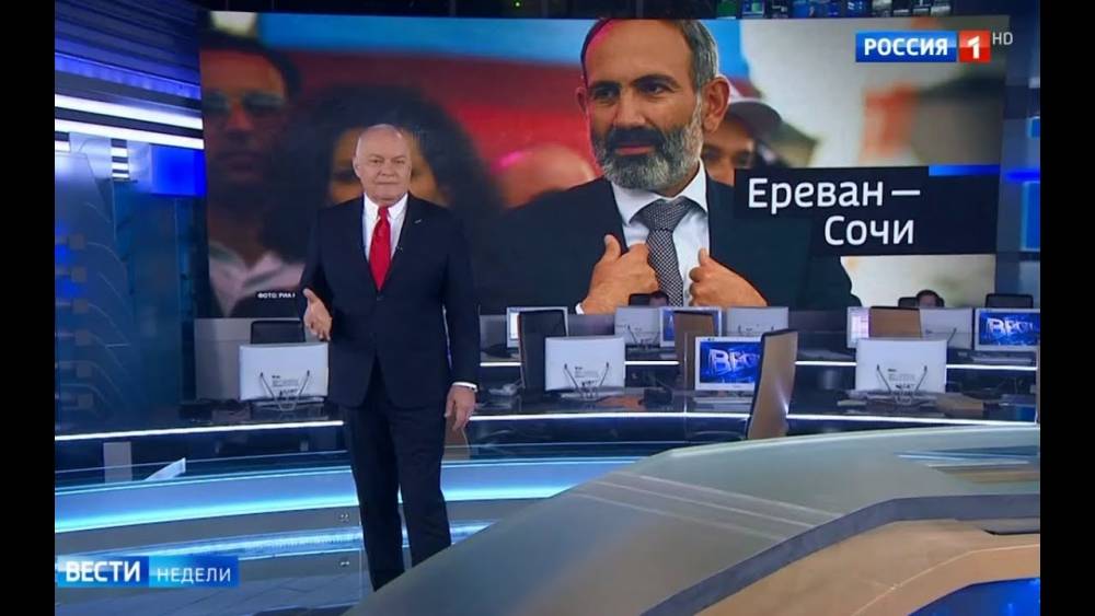 Փաշինյանին հավատում են հրաշքի պես․ ռուսական  Вести недели-ի անդրադարձը (տեսանյութ)