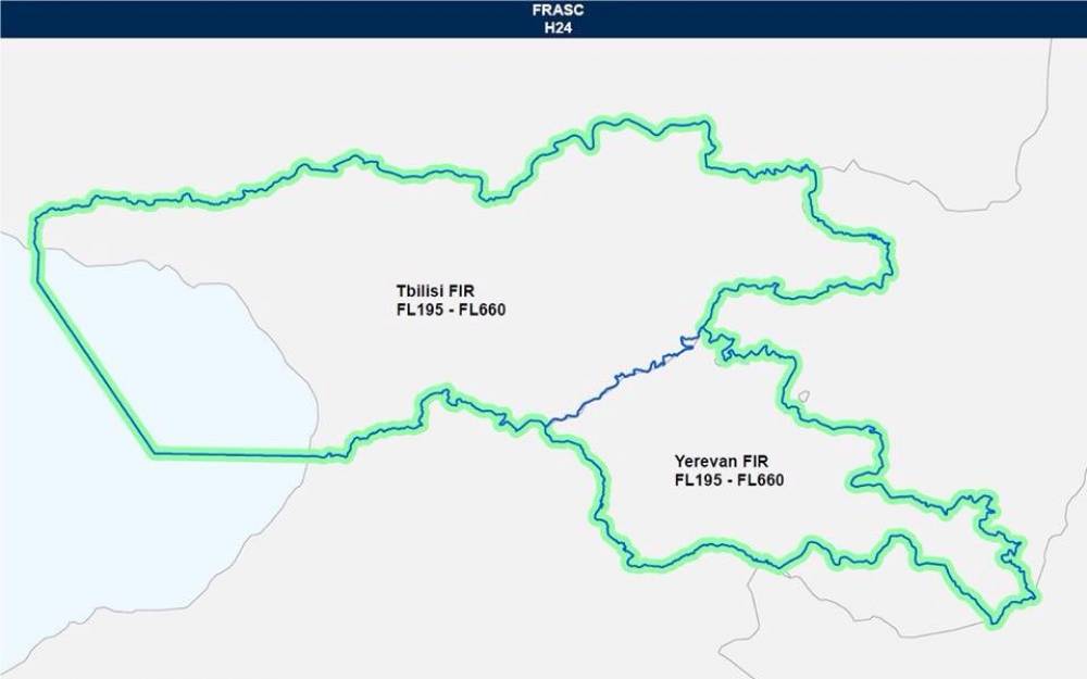ՀՀ և Վրաստանի օդային տարածքում ներդրվել է միասնական «Մայրուղիներից ազատ Հարավկովկասյան օդային տարածք» հայեցակարգը