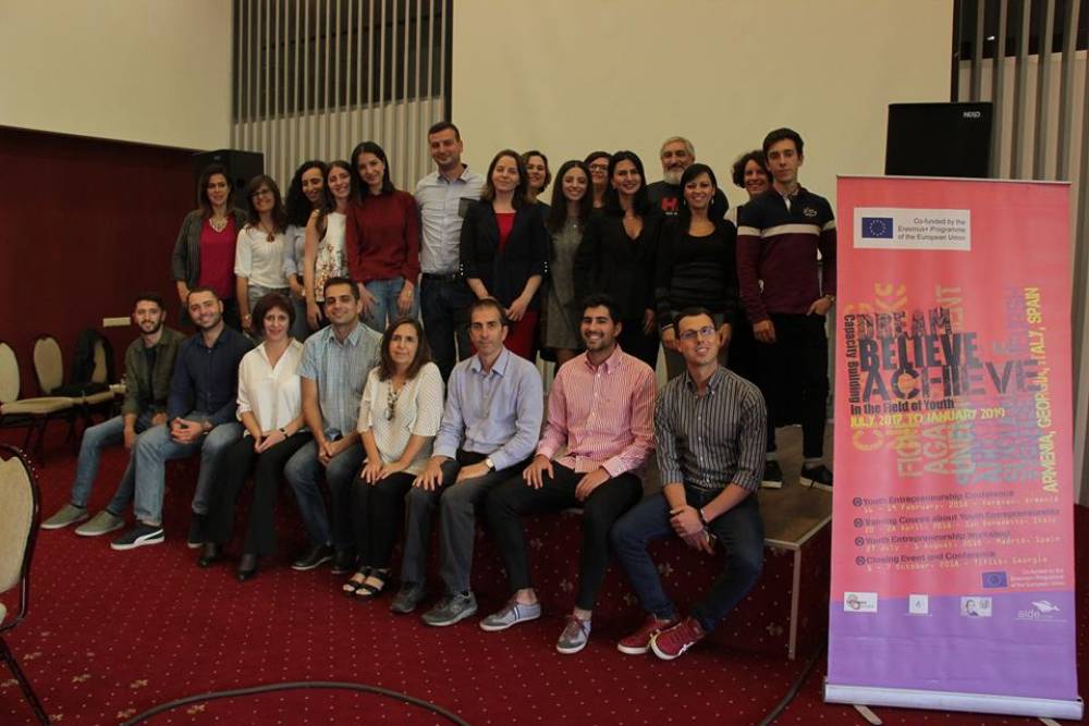 Հայաստանի,Վրաստանի,Իտալիայի և Իսպանիայի երիտասարդները ամփոփեցին ձեռներեցության ոլորտում իրենց ձեռքբերումները