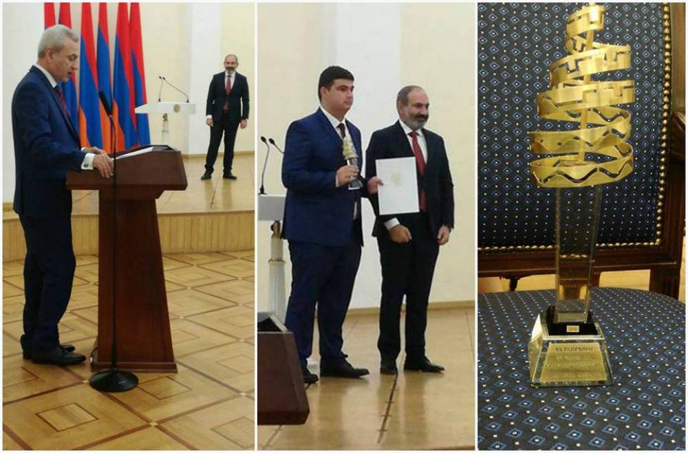 Նոր Հայաստանում յուրաքանչյուր մարդ ինքն է որոշում իր հաջողության սահմանը. Փաշինյանը մրցանակներ հանձնեց (տեսանյութ,  լուսանկարներ)