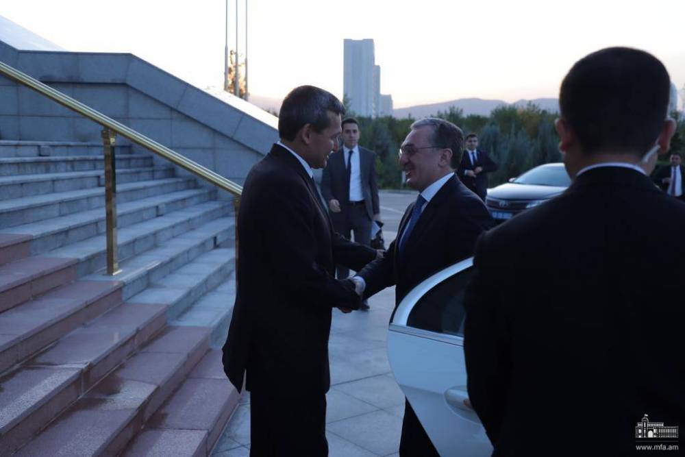 Հայաստանի և Թուրքմենստանի ԱԳ նախարարների հանդիպումը