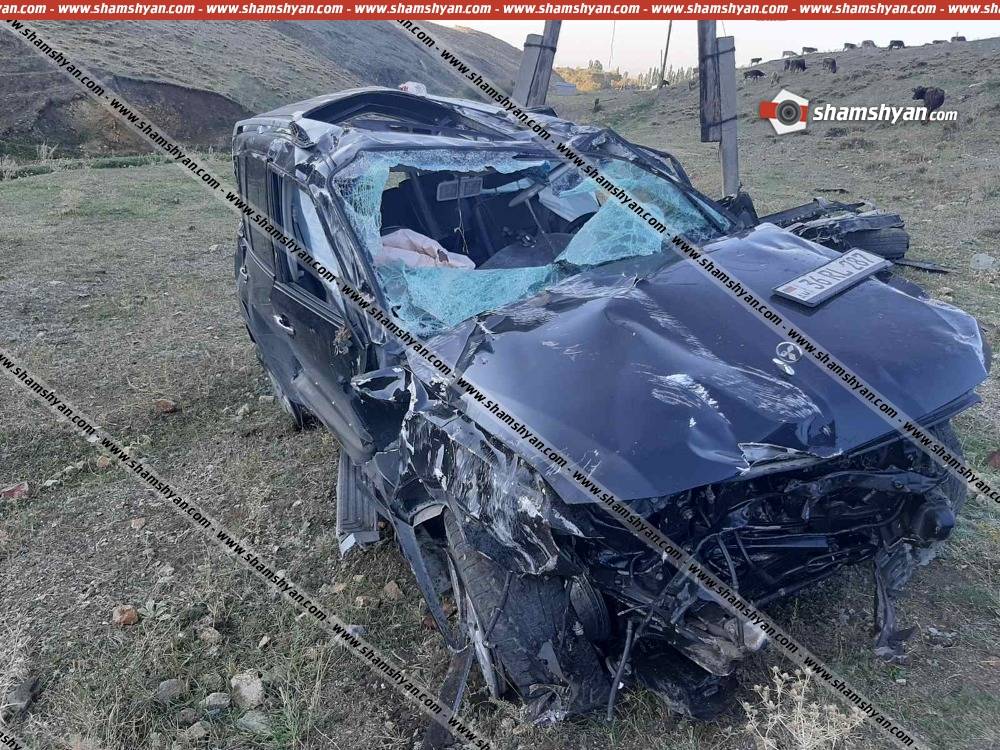 Ողբերգական ավտովթար Շիրակի մարզում. Գյումրիում տեղակայված ՌԴ ռազմաբազայի զինծառայողը Mitsubishi pajero-ով մի քանի պտույտ շրջվելով՝ հայտնվել է ձորում. կա 1 զոհ, 1 վիրավոր