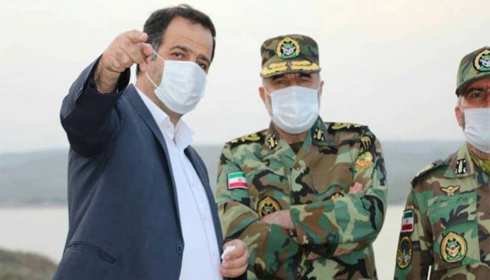 Իրանի ցամաքային զորքերի հրամանատարն այցելել է Խուդաֆերինի ջրամբար