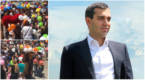 Ապրեք առողջ, երջանիկ և խաղաղ երկնքի տակ սիրելի փոքրիկներ.Արգամ Աբրահամյանի անակնկալը` երեխաներին (լուսանկարներ, տեսանյութ)