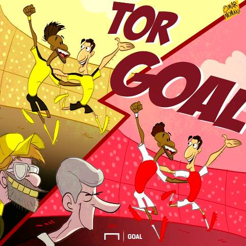 Օմար Մոմանիի ծաղրանկարը՝ Մխիթարյան-Օբամեյանգ զույգի մասին