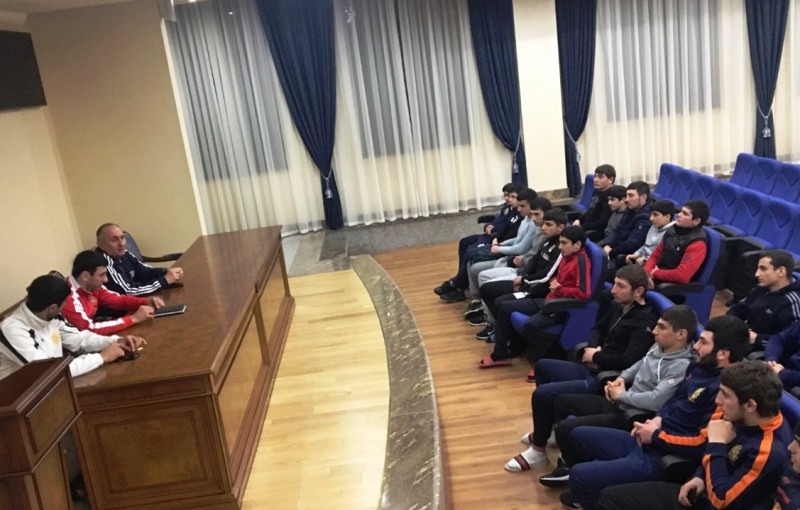 Երիտասարդ և պատանի ձյուդոյիստները ուսումնամարզական հավաք են անցնում Օլիմպավանում