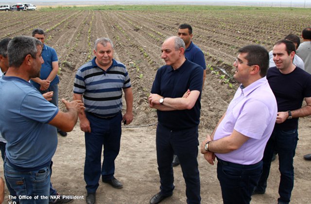 Բակո Սահակյանն այցելել է Մարտունու, Ասկերանի և Մարտակերտի շրջաններ (լուսանկարներ)