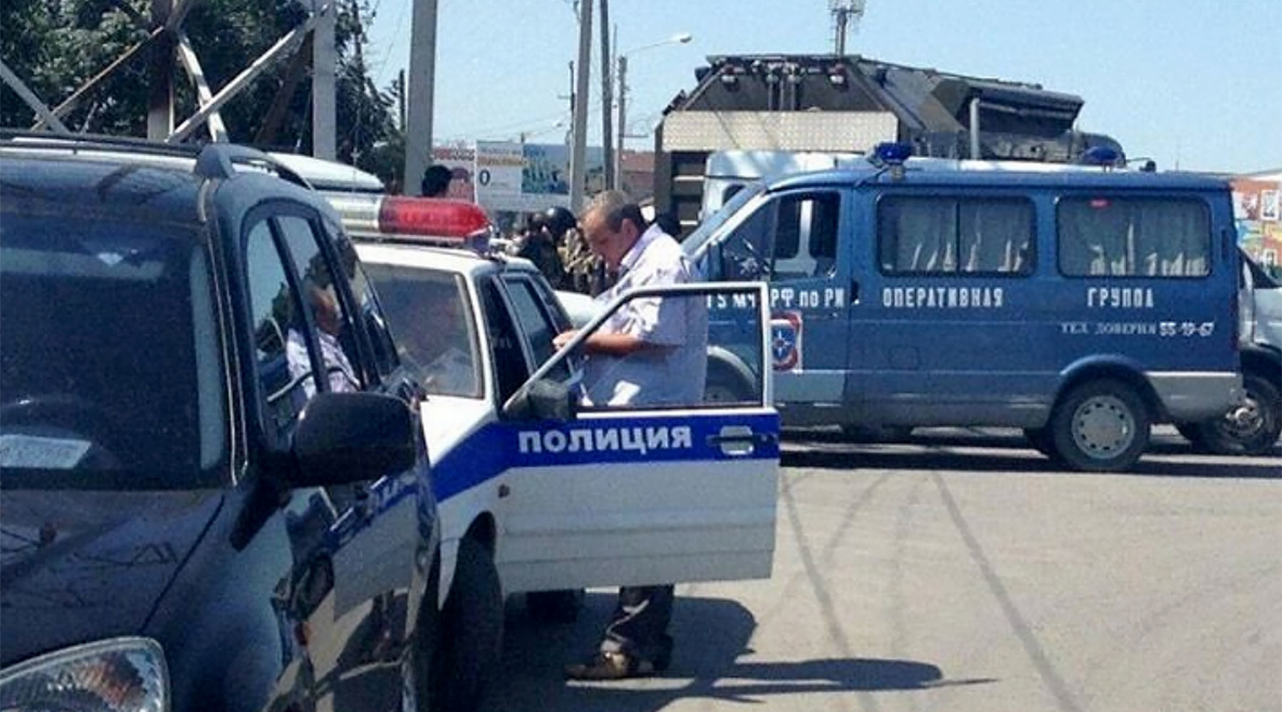 Հարձակում ՃՈ կետի վրա․ կան վիրավորներ (տեսանյութ)