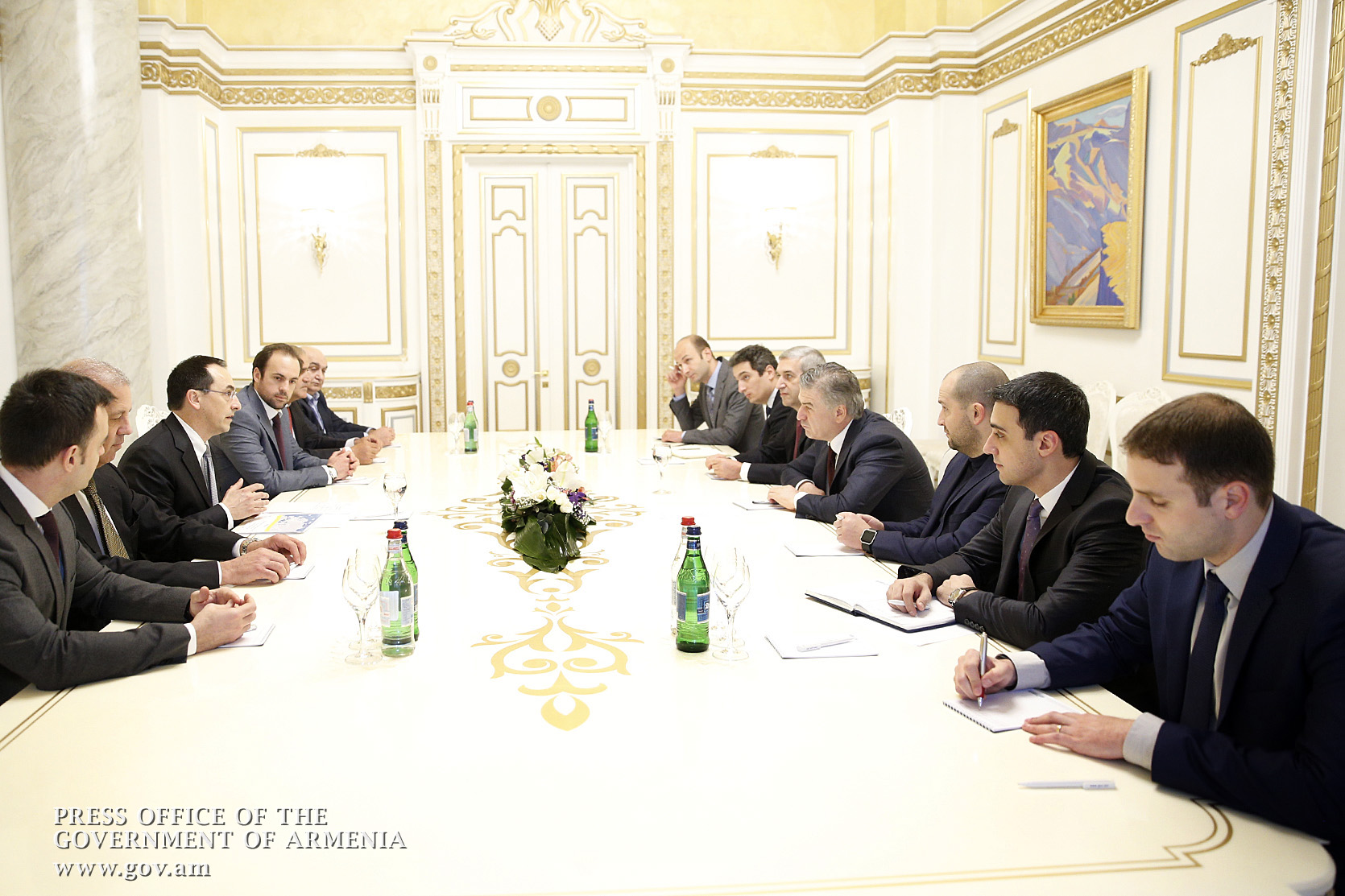 Վարչապետն ընդունել է «Անաս» ընկերությունների խմբի պատվիրակությանը