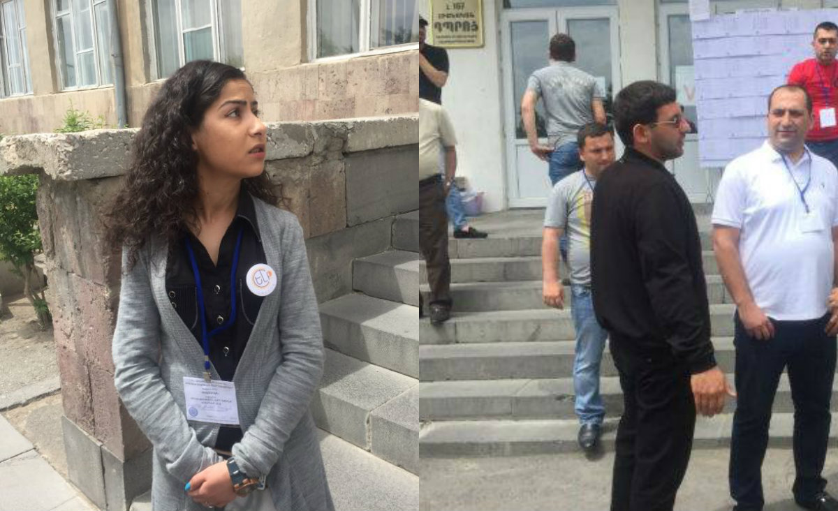 Գիտենք ում աղջիկն ես. սպառնացել են ԵԼՔ-ի վստահված անձին (տեսանյութ)