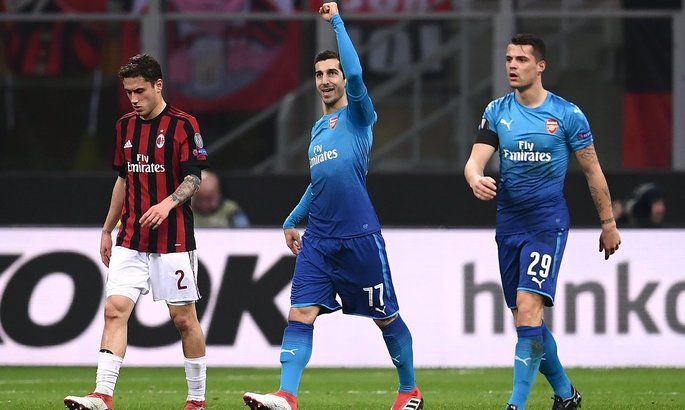 Արսենալ-Միլան. մեկնարկային կազմեր