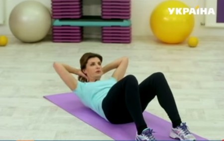 Ուկրաինայի առաջին տիկնոջ առավոտյան մարզանքը (տեսանյութ)
